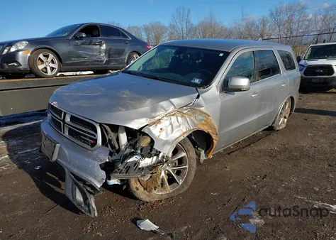 2017 Dodge Durango Gt Awd z USA, uszkodzony, nr VIN 1C4RDJDG4HC775016